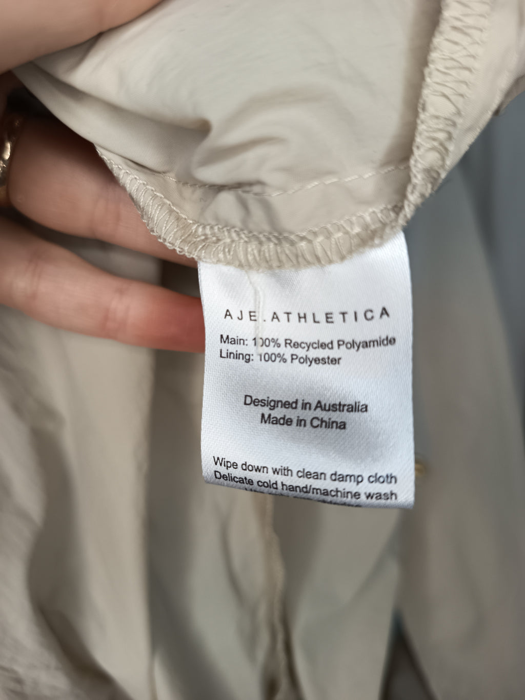 Aje Athletica Quilted Storm Flap Trench (8)