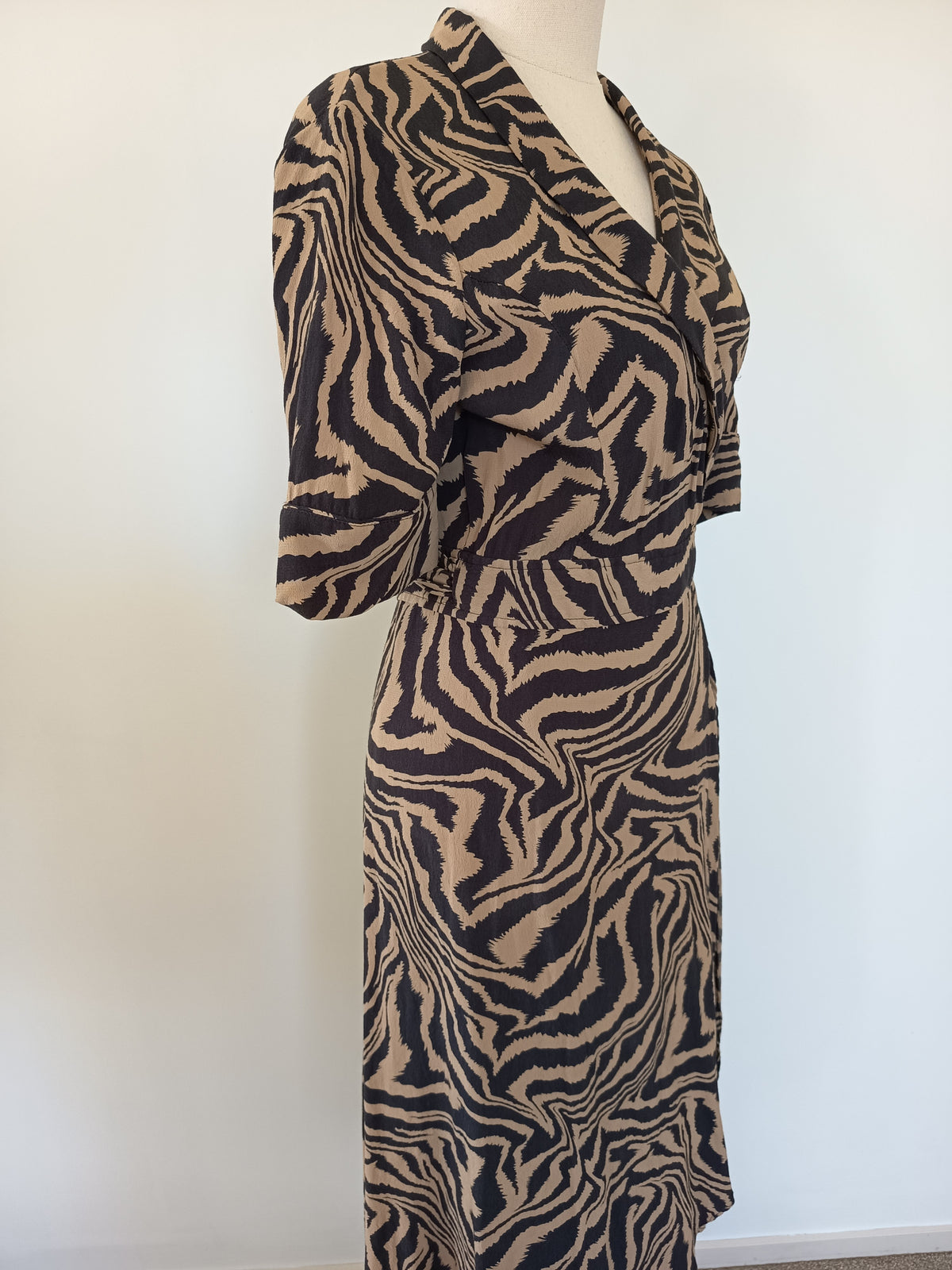 GANNI Emory Crepe Dress (10)