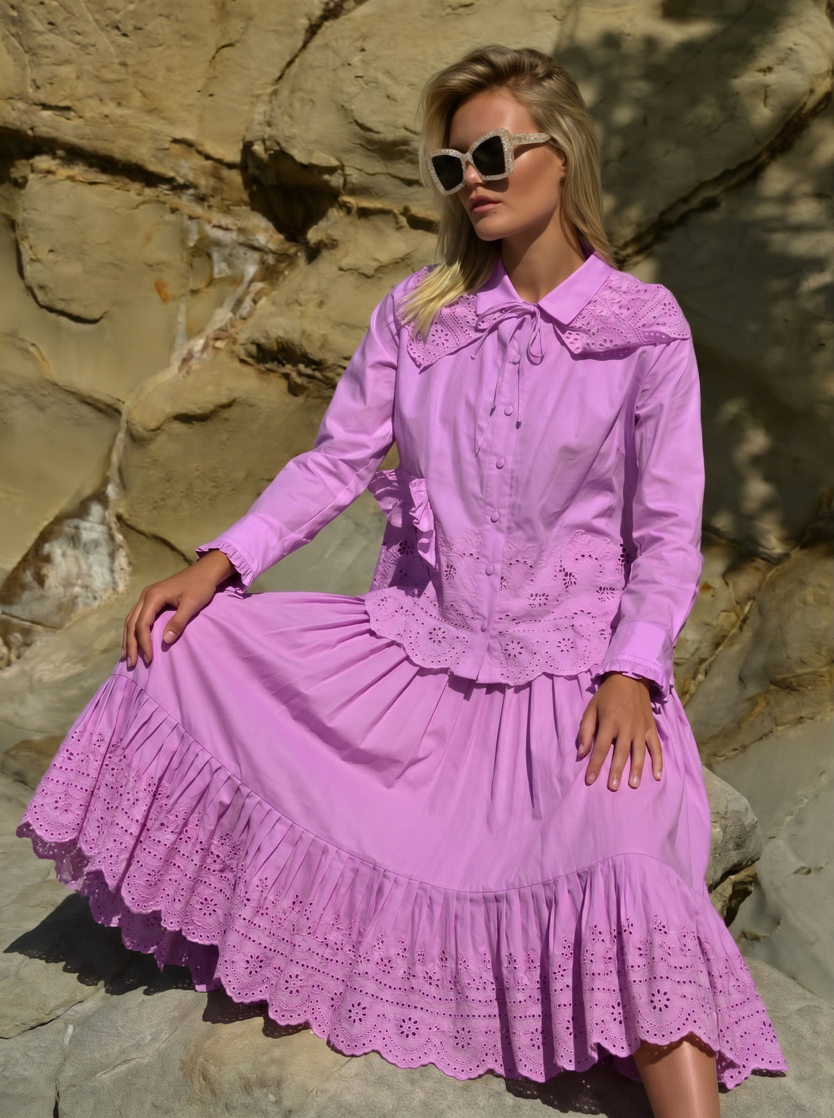 Trelise Cooper Skip To The Pleat Skirt (S)