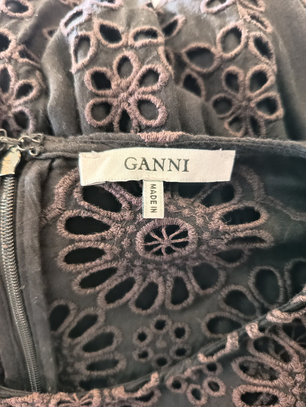 Ganni Emile Lace Dress