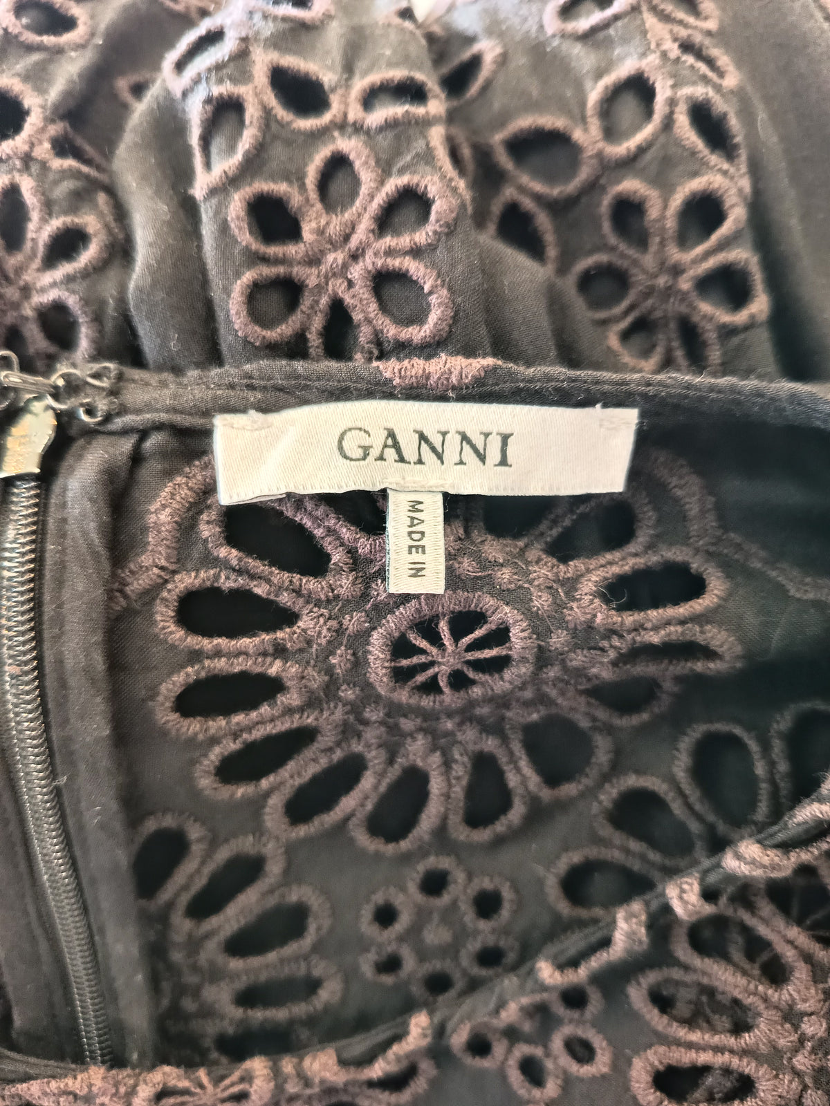 Ganni Emile Lace Dress