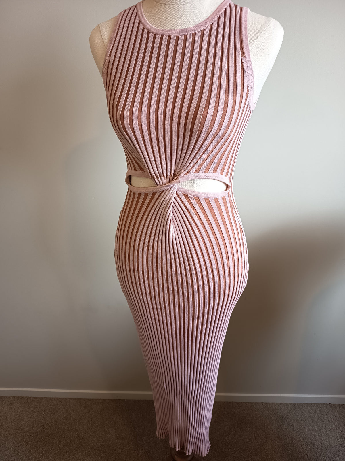 Elka Collective Lavinia Ribbed Midi Dress