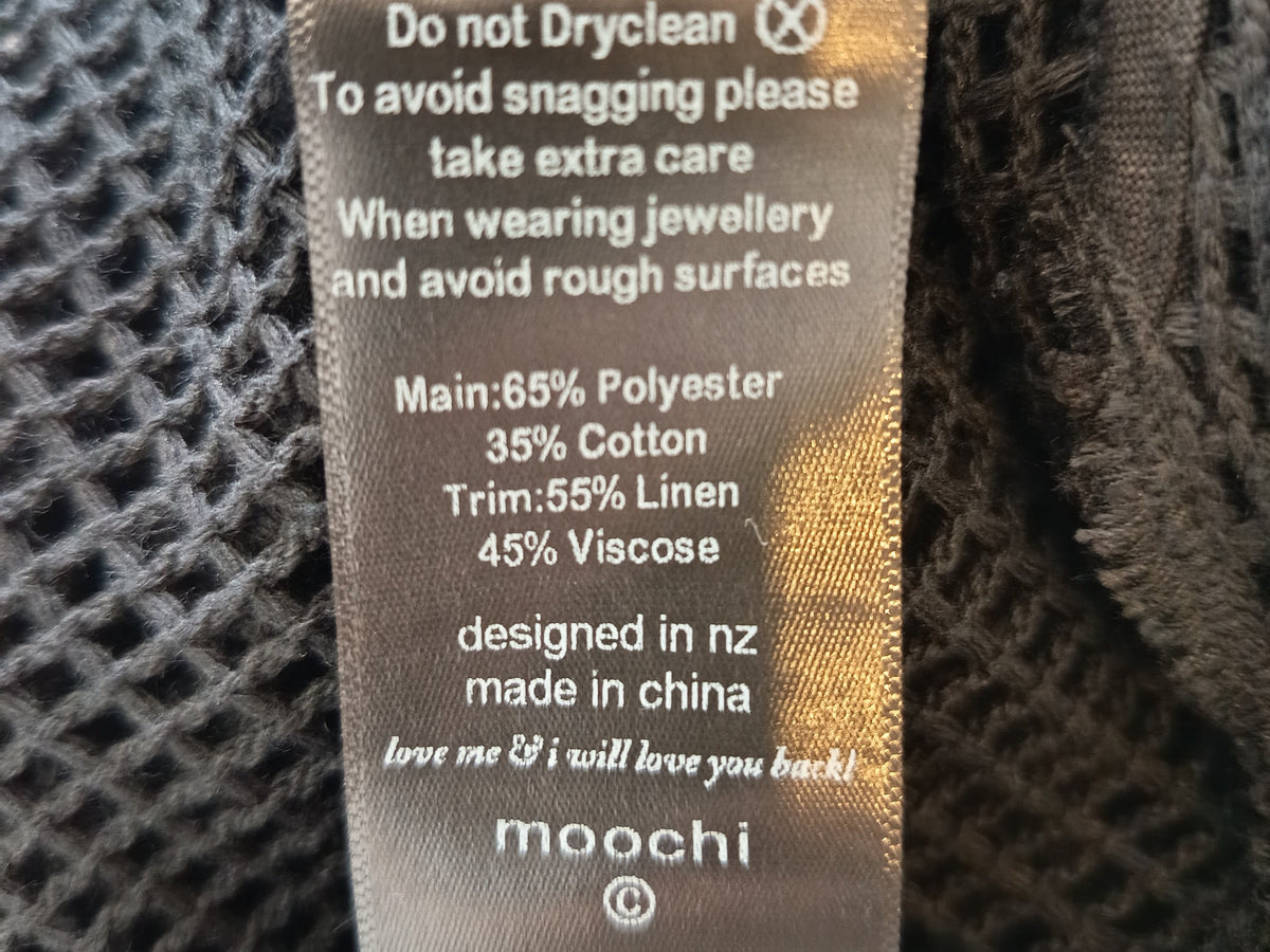 Moochi Chord Mesh Midi Dress