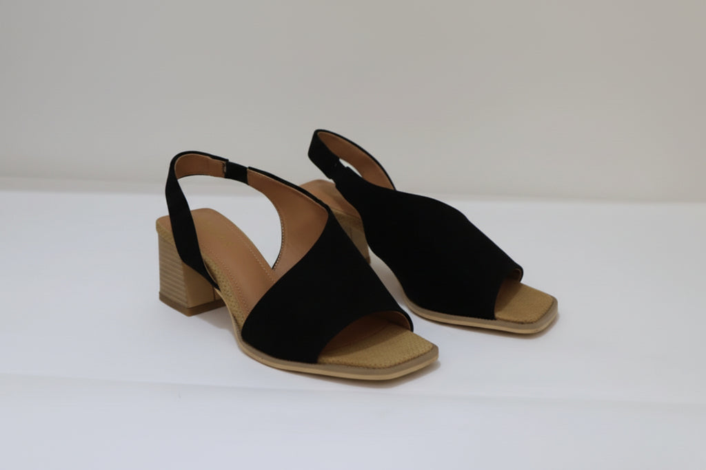 Nu x Neo Suede Slingback Heels