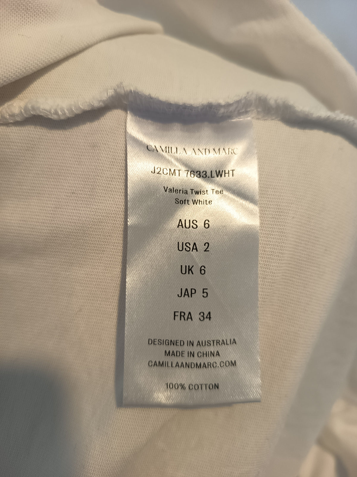 Camilla & Marc Valeria Twist Front Tee (6)