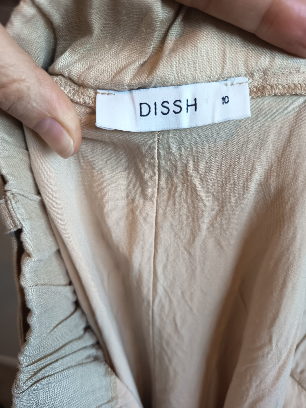 DISSH Delia Linen Pocket Midi Skirt