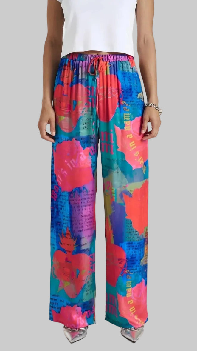 SUMMI SUMMI Elastic Waist Pants - O, Romeo