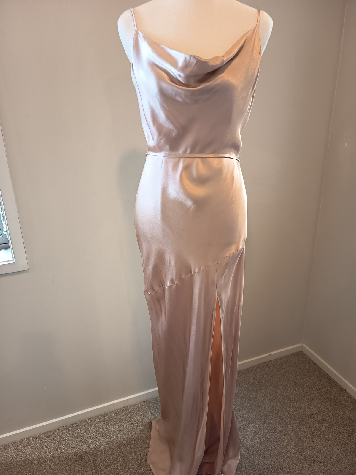 Shona Joy La Lune Bias Cowl Maxi Dress (NEW)