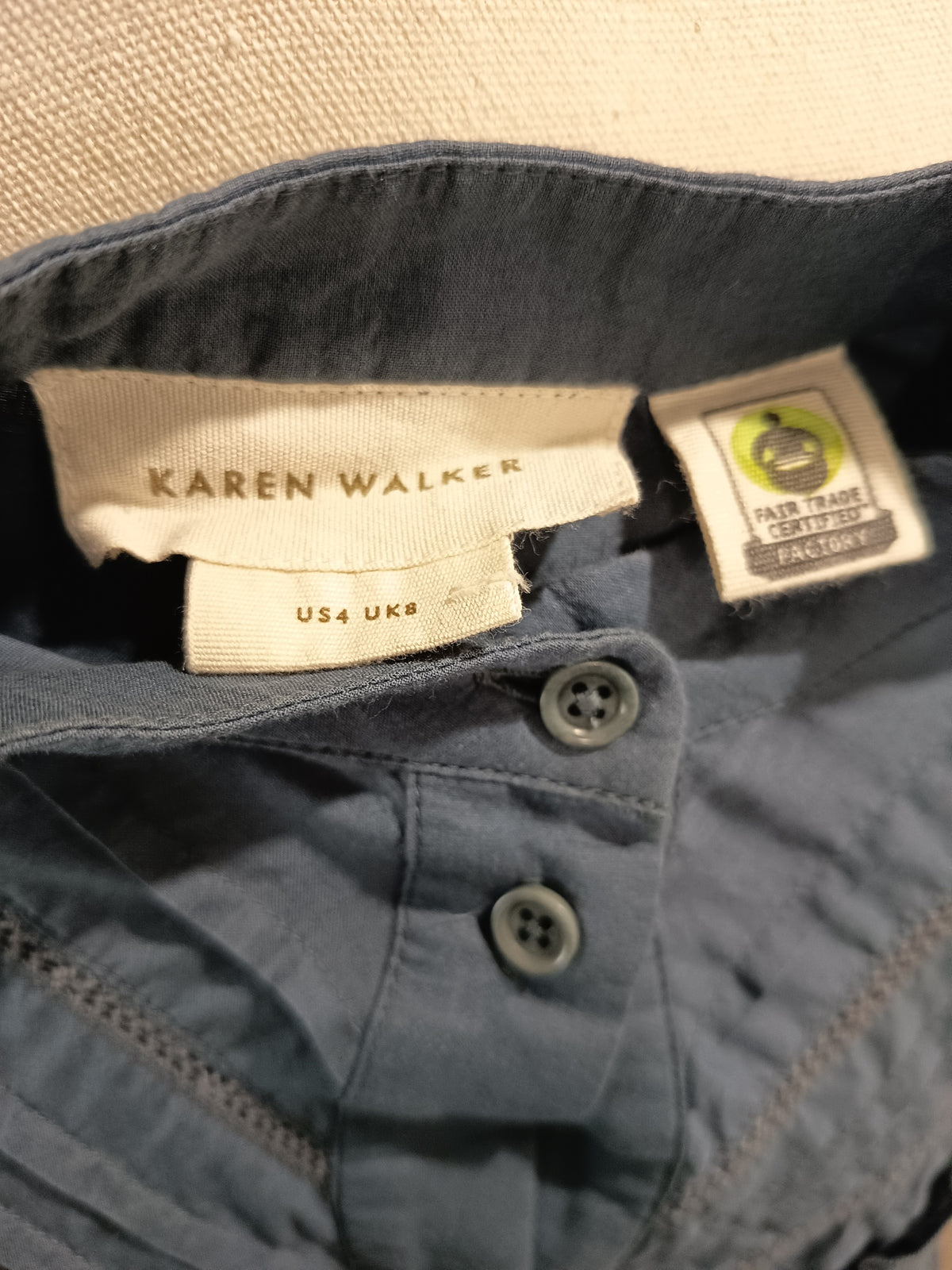 Karen Walker Dreamers Organic Cotton Dress
