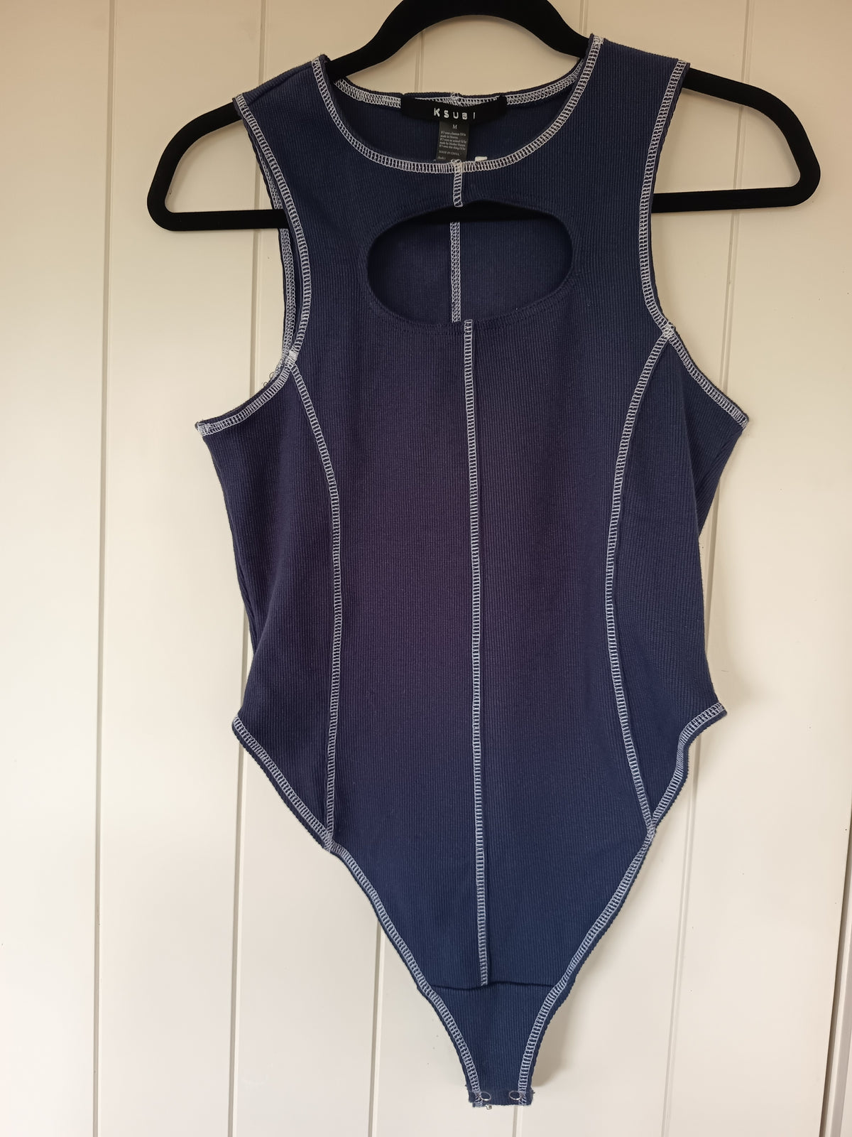 Ksubi Navy Pursuit Bodysuit